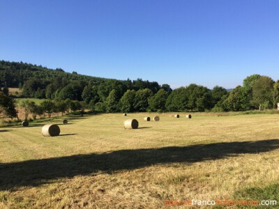 Rural life in a quiet village