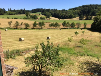 Rural life in a quiet village