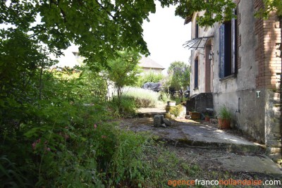 Rural life in a quiet village