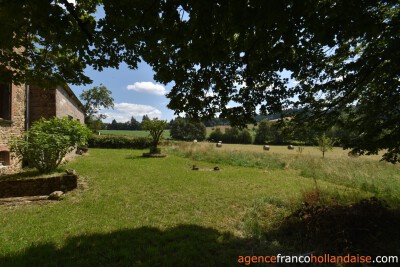 Rural life in a quiet village