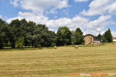 Rural life in a quiet village