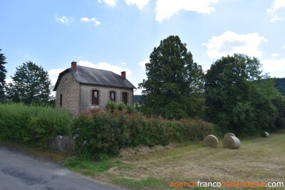 Rural life in a quiet village