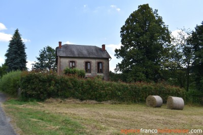 Rural life in a quiet village