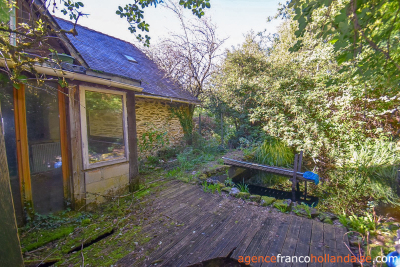 Tucked away but with a nice view!