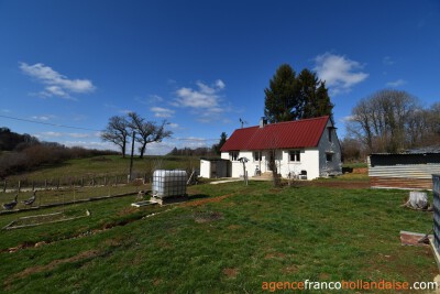 Small house by the railway