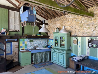 Typical French holiday ensemble