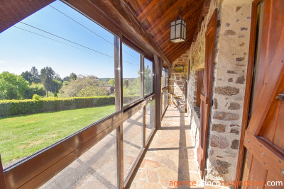 Beautiful, quiet stone property with land