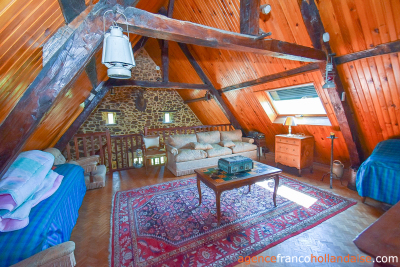 Beautiful, quiet stone property with land