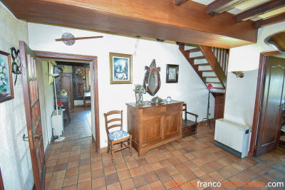 Beautiful, quiet stone property with land