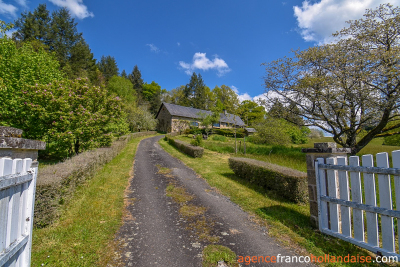 Beautiful, quiet stone property with land