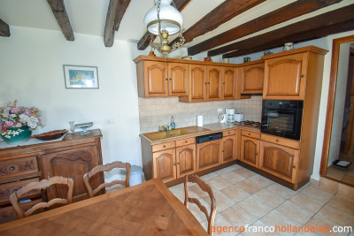 Beautiful, quiet stone property with land