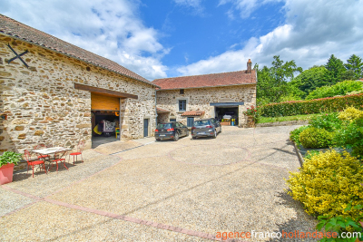 Lovely hillside barn conversion