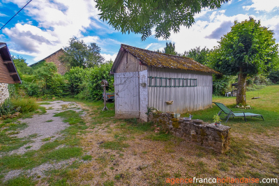 The character of stone in the heart of a Limousin village