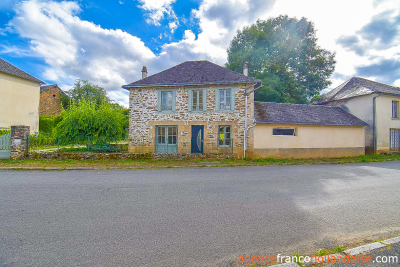 The character of stone in the heart of a Limousin village