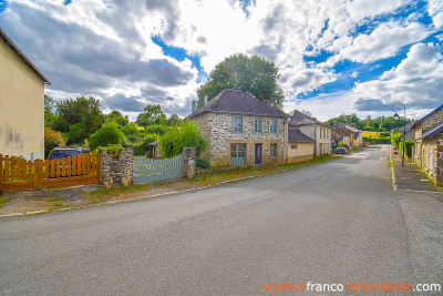 The character of stone in the heart of a Limousin village