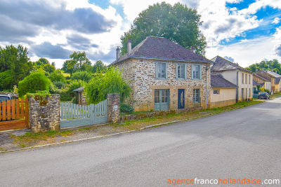 The character of stone in the heart of a Limousin village