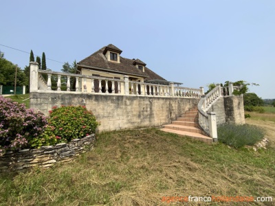 Large terrace and panoramic views
