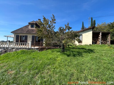 Large terrace and panoramic views