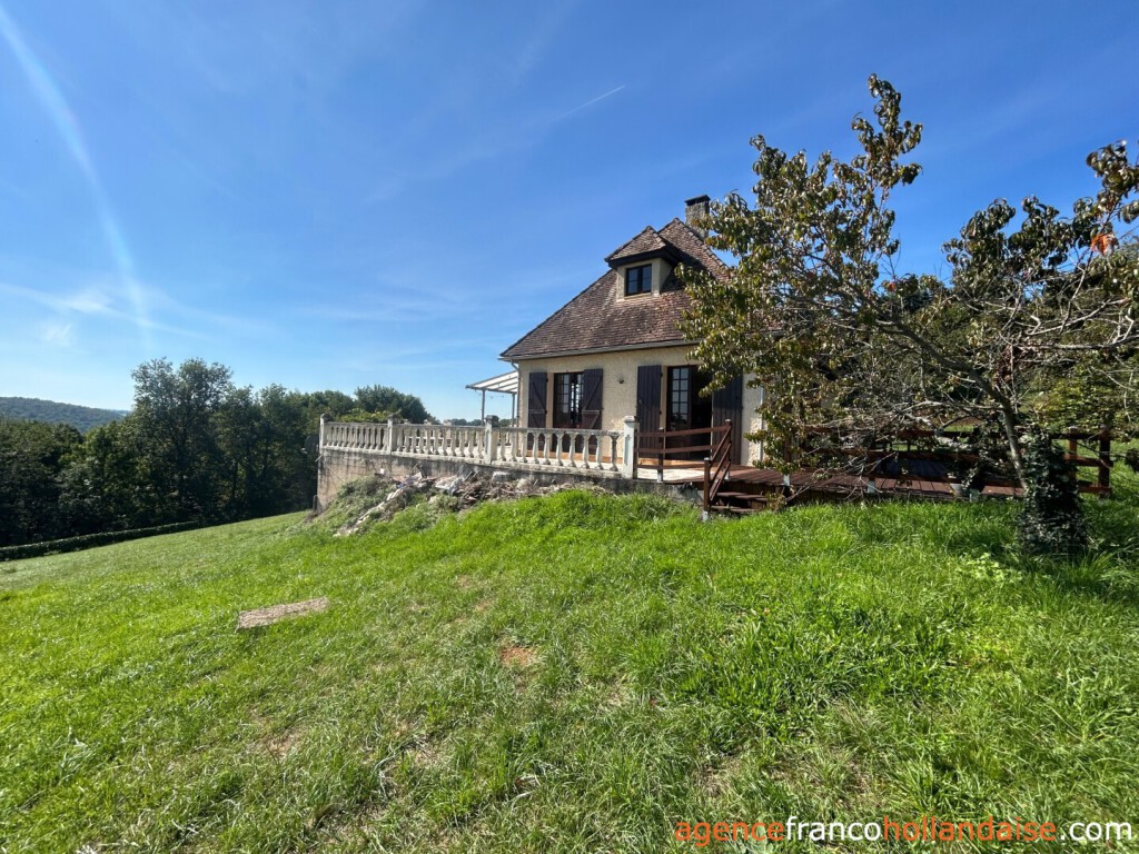 Large terrace and panoramic views