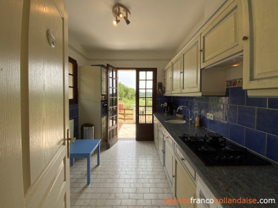 Large terrace and panoramic views