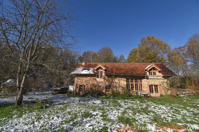 Nestled in the middle of the woods